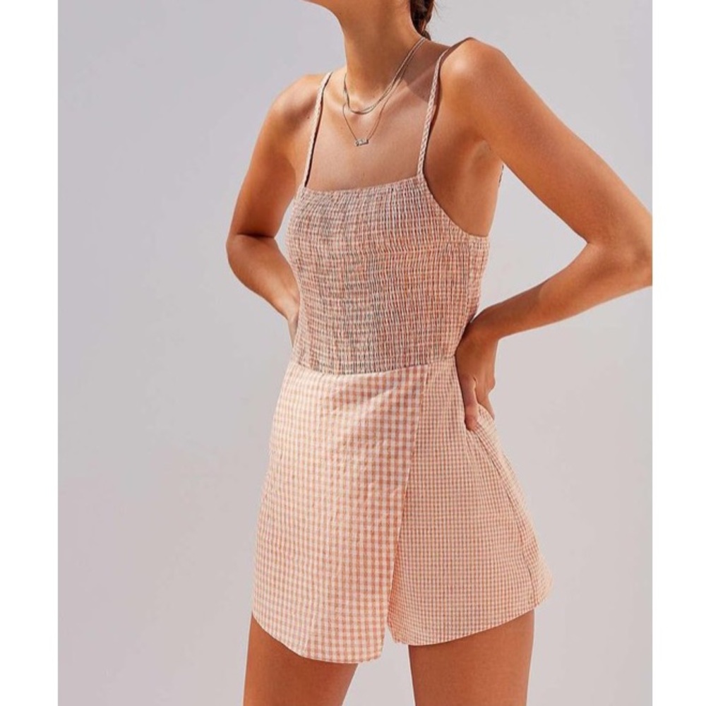 Urban Outfitters Gingham Romper